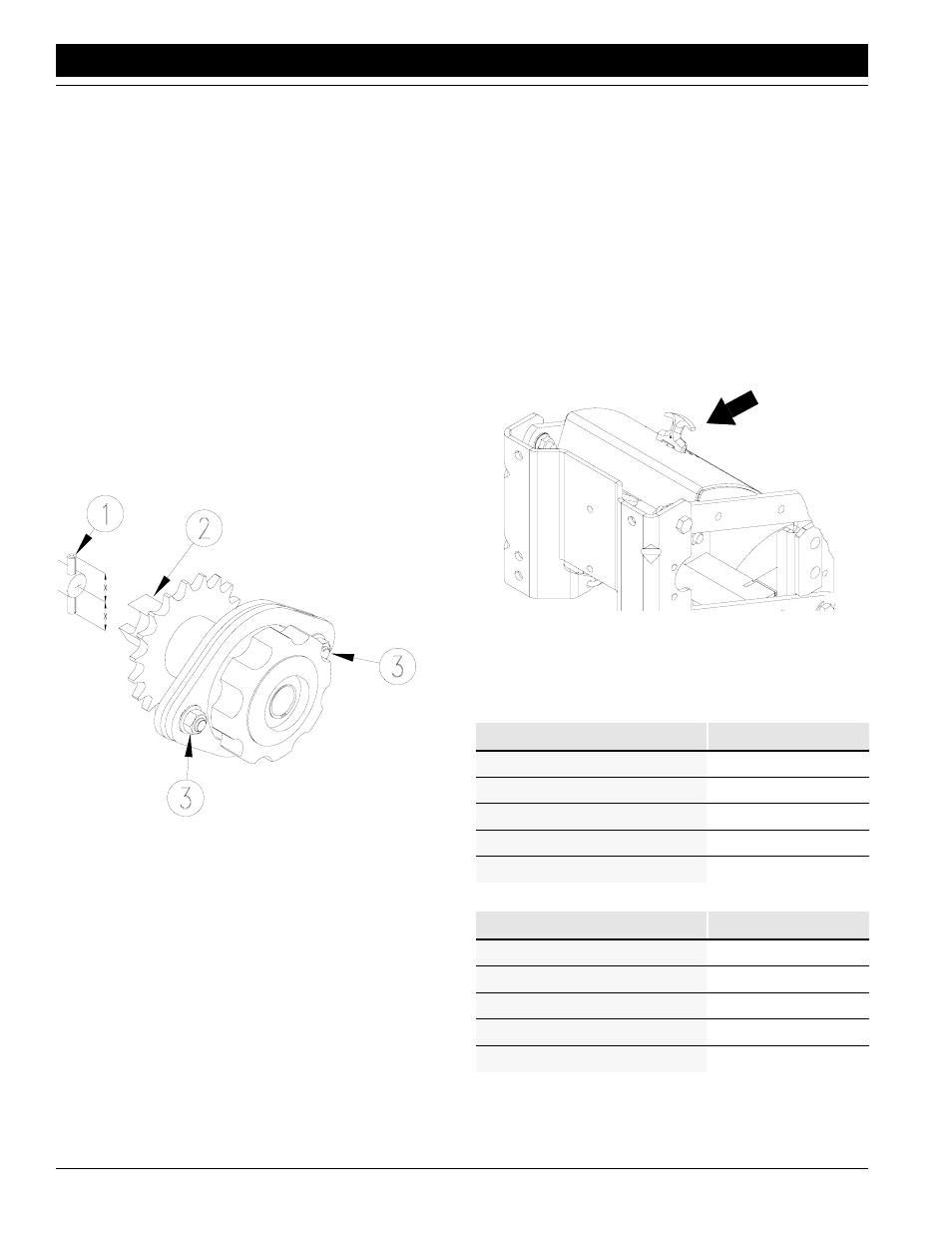 Meter drive adjustments, Row unit adjustments | Great Plains PT1230  AA1080 Operator Manual User Manual | Page 34 / 67