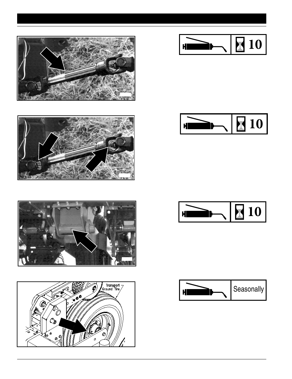 Seasonally | Great Plains PT1230  AA1080 Operator Manual User Manual | Page 56 / 67