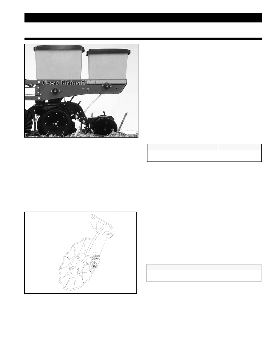 Unit mounted coulter, Chemical application, Options | Great Plains PT1230  AA1080 Operator Manual User Manual | Page 57 / 67