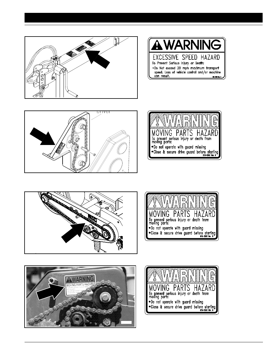 188c, 205c | Great Plains PT1230  AA1080 Operator Manual User Manual | Page 9 / 67