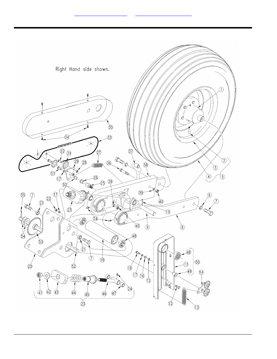 Wheel module assembly | Great Plains SR5030 Parts Manual User Manual | Page 18 / 36