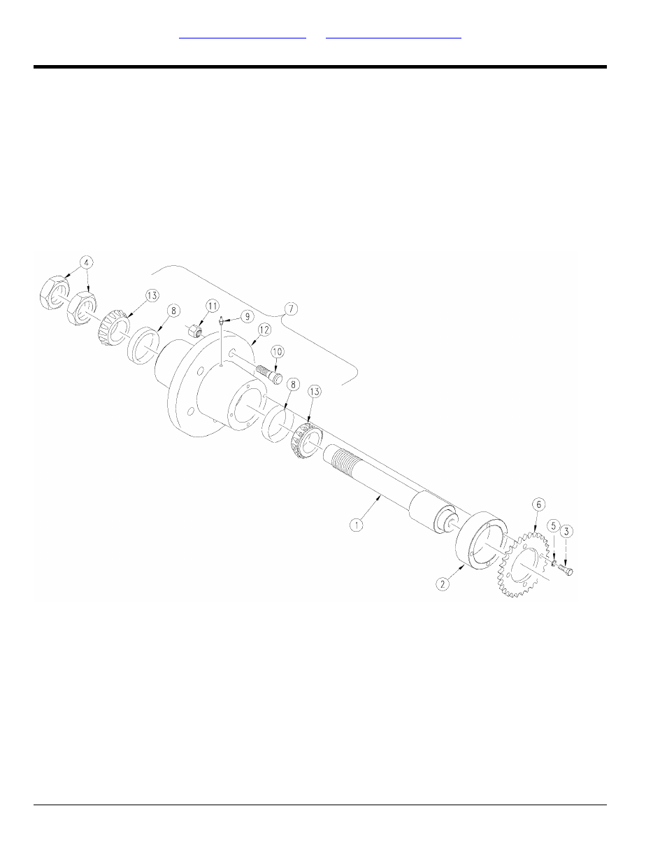 Hub assembly, Table of contents part number index hub assembly | Great Plains SR5030 Parts Manual User Manual | Page 22 / 36