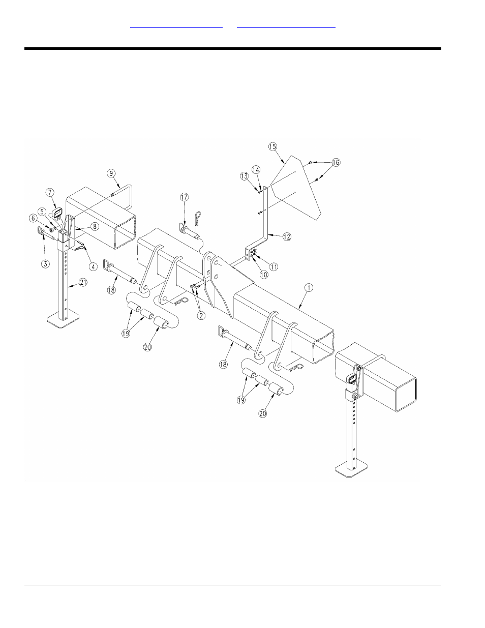 Frame, Frame, frame stand & smv, Selected models | Great Plains SR5030 Parts Manual User Manual | Page 6 / 36