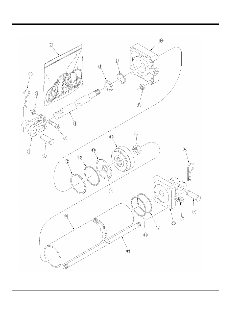 Hydraulic cylinder (810-634c) | Great Plains 3P1006NT Parts Manual User Manual | Page 126 / 138
