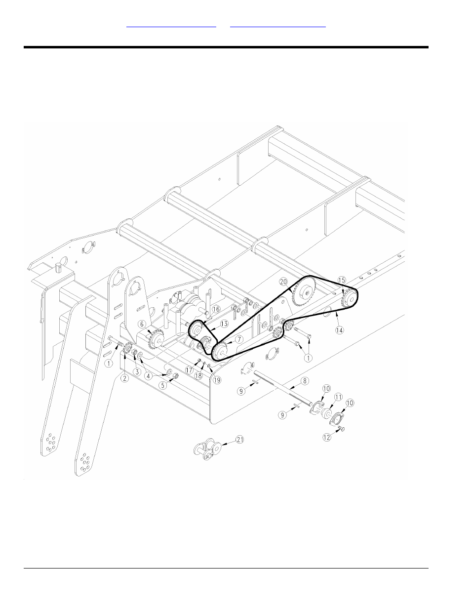 Agitator drive with fertilizer | Great Plains 3P1006NT Parts Manual User Manual | Page 72 / 138