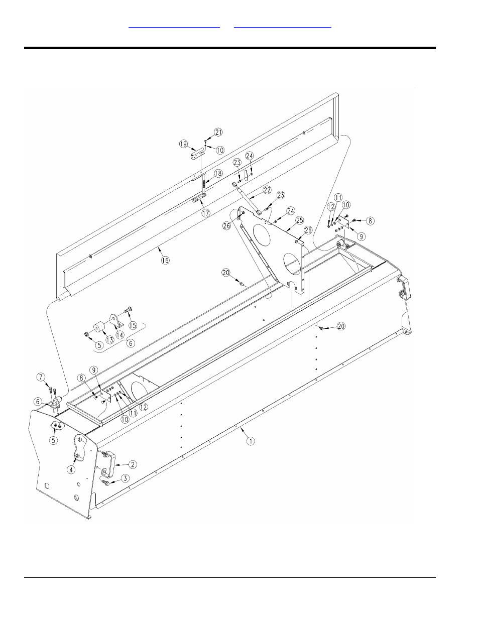 Box components, Table of contents part number index box components | Great Plains 3P1006NT Parts Manual User Manual | Page 8 / 138