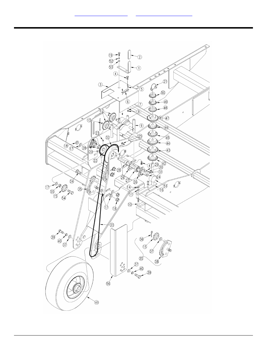 Native grass gear box drive | Great Plains 3P1006NT Parts Manual User Manual | Page 84 / 138