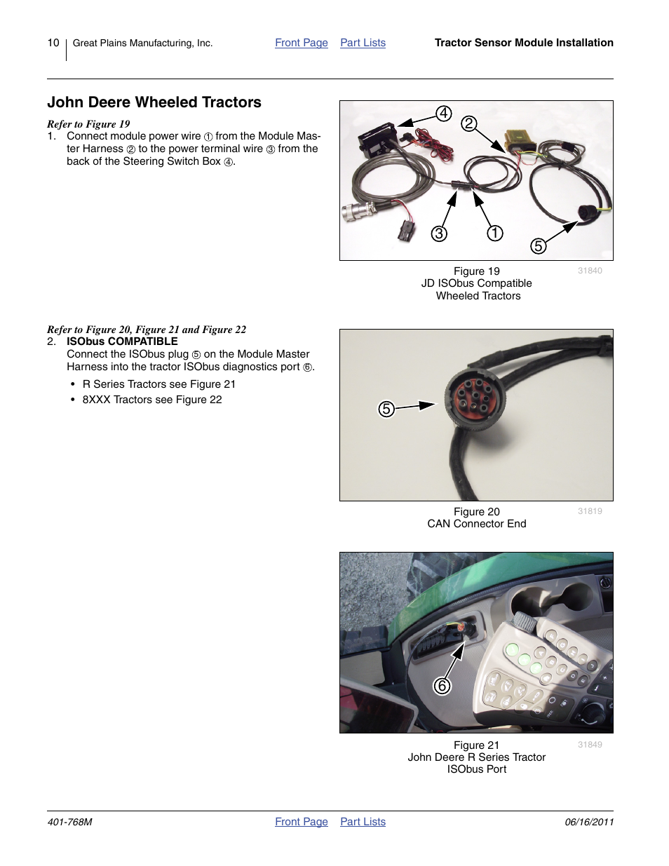 John deere wheeled tractors | Great Plains 3PYPA Planters User Manual | Page 10 / 14