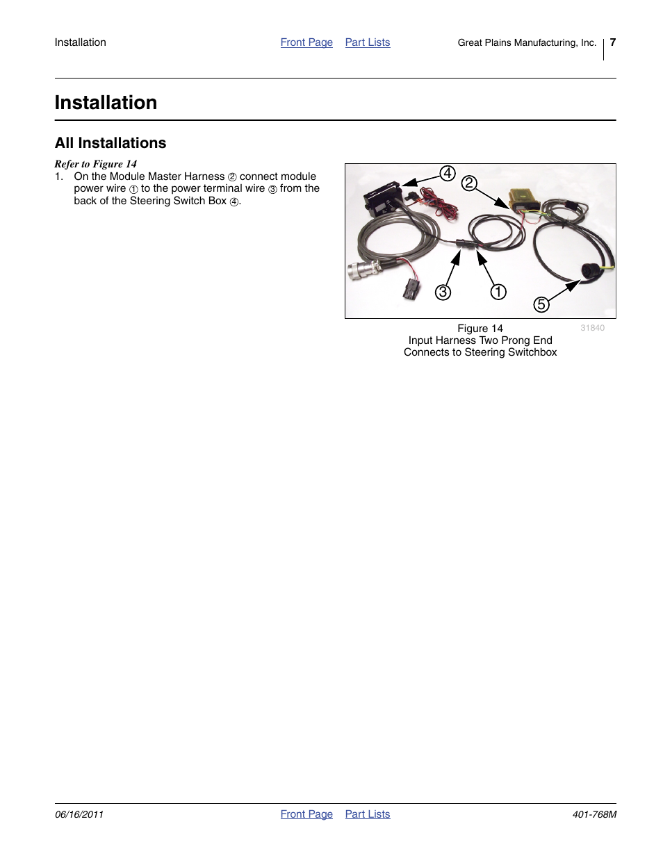 Installation, All installations | Great Plains 3PYPA Planters User Manual | Page 7 / 14