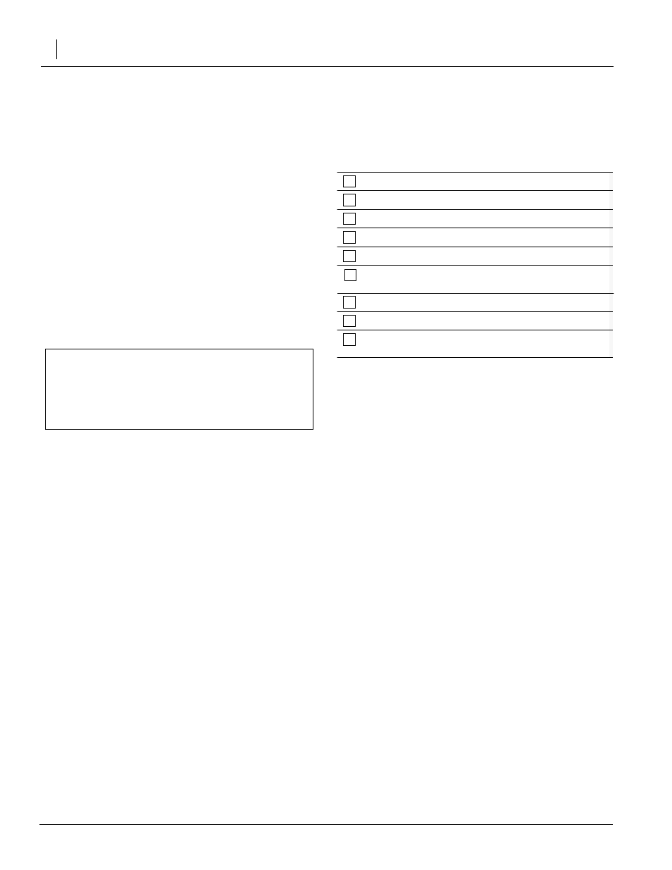 General notes for field operation, Operating checklist | Great Plains MF45 Operator Manual User Manual | Page 20 / 28