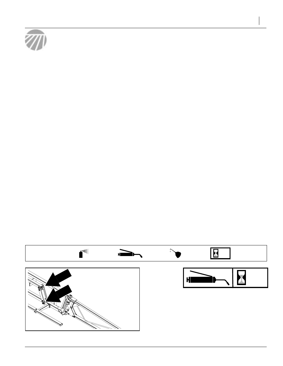 Maintenance and lubrication, Maintenance, Equipment cleanup | General information, Storage, Lubrication, Swing arm pivot joints | Great Plains MF45 Operator Manual User Manual | Page 23 / 28