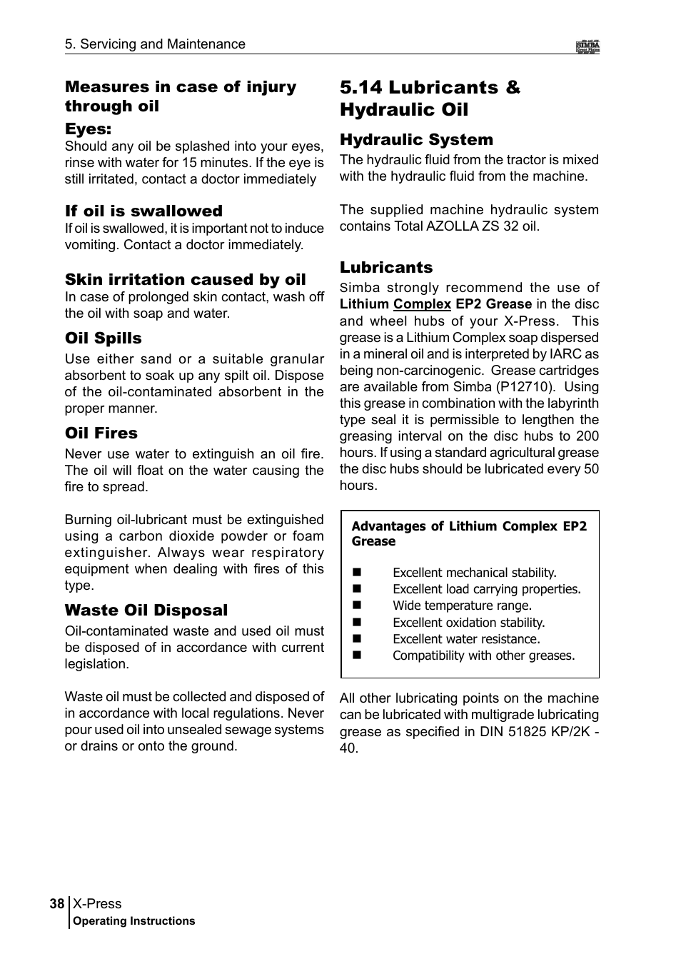 14 lubricants & hydraulic oil | Great Plains P17897B Operator Manual User Manual | Page 38 / 176