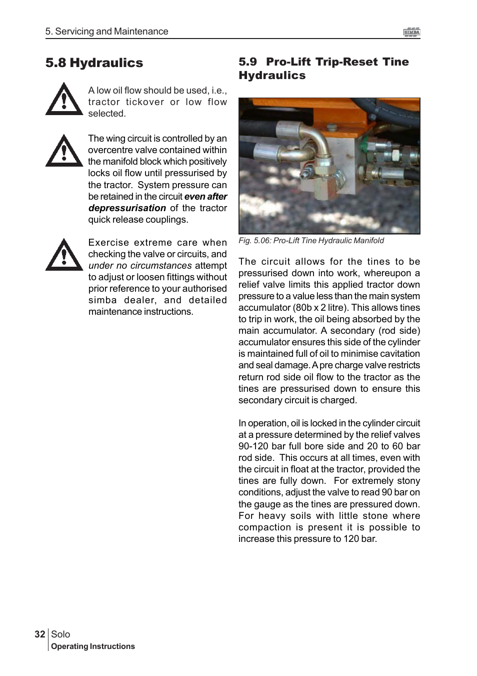 8 hydraulics | Great Plains P15240 Serial No 12880 User Manual | Page 32 / 40