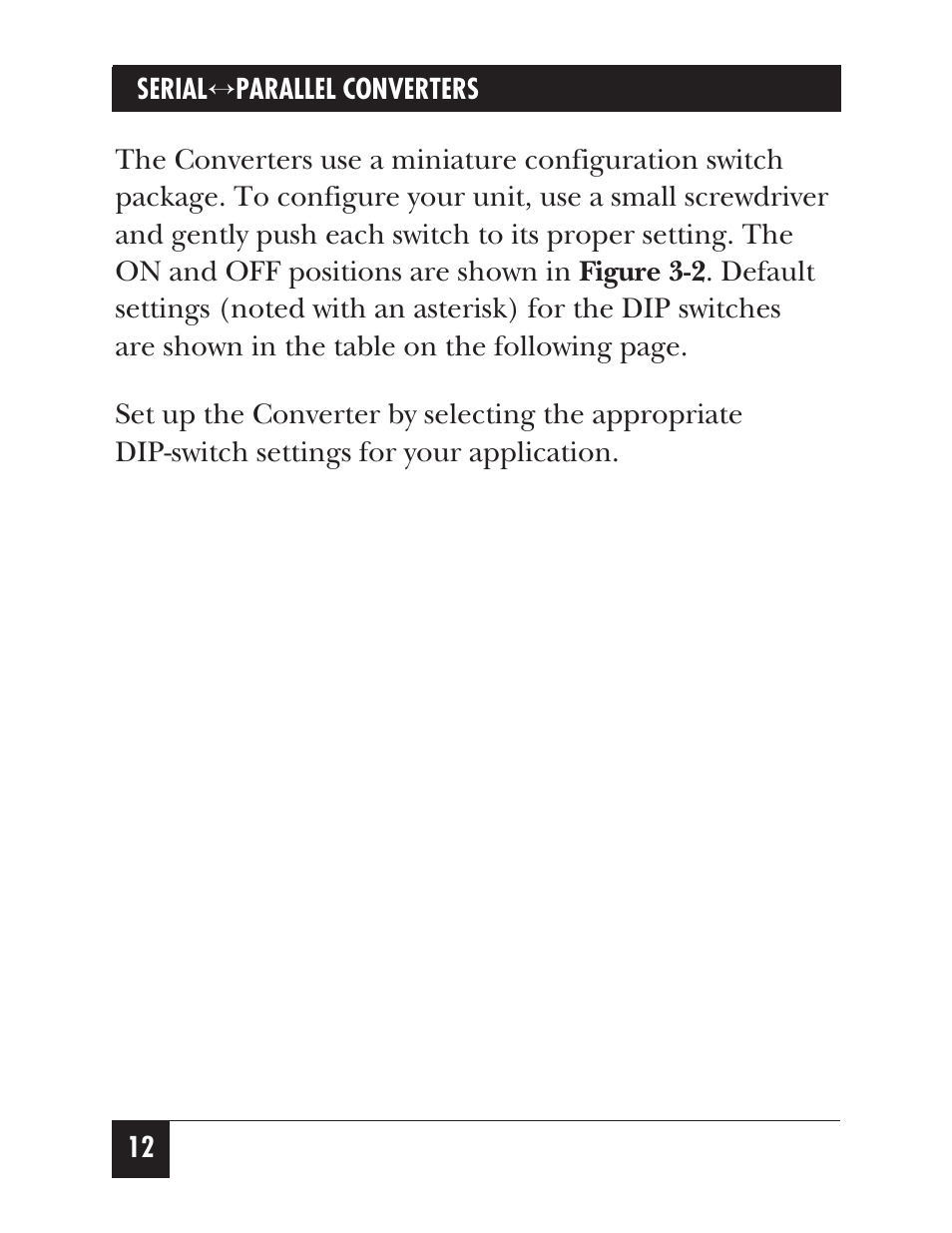 Black Box SERIALPARALLEL CONVERTER IV PI126A User Manual | Page 15 / 21