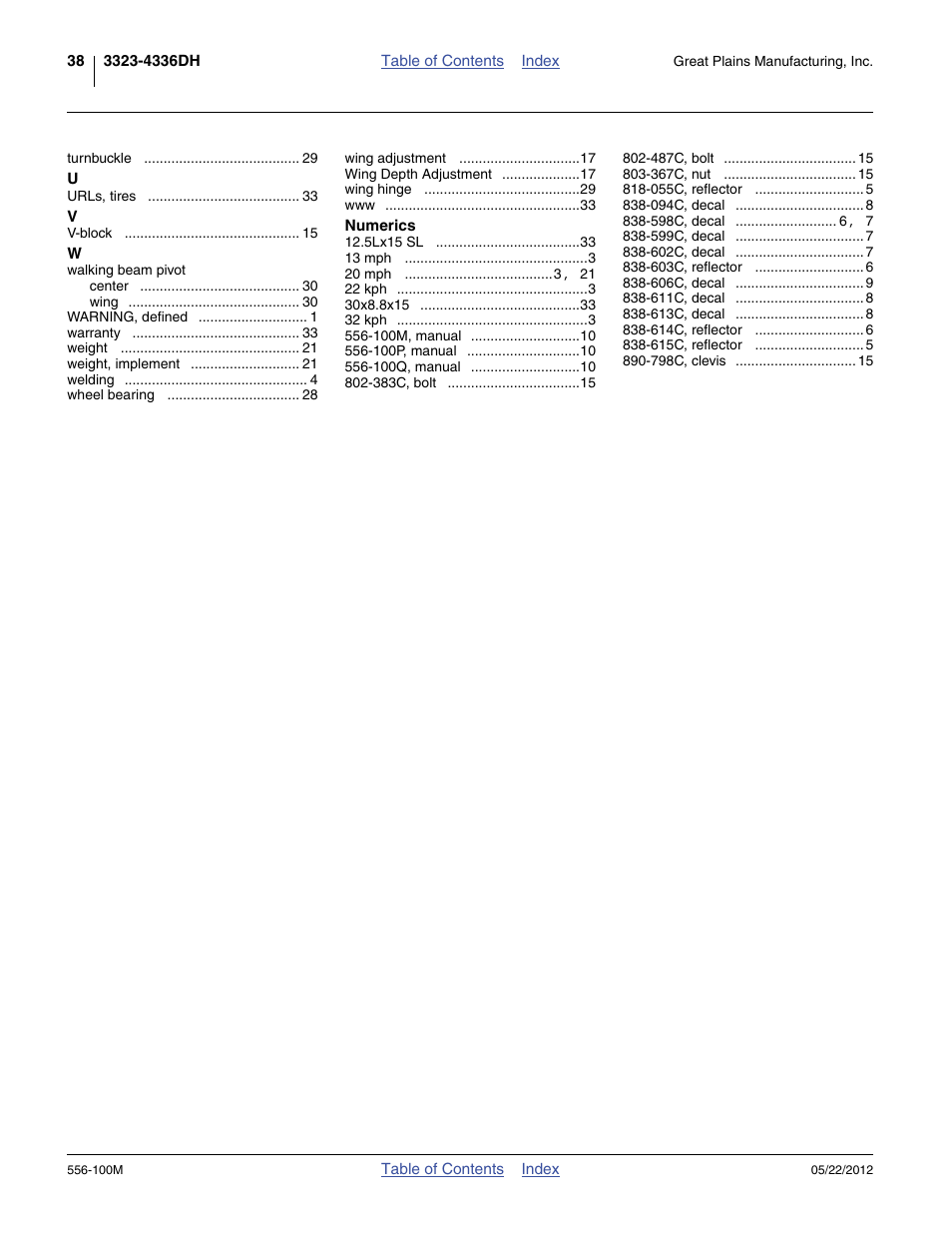 Great Plains 4336 DH Operator Manual User Manual | Page 42 / 44