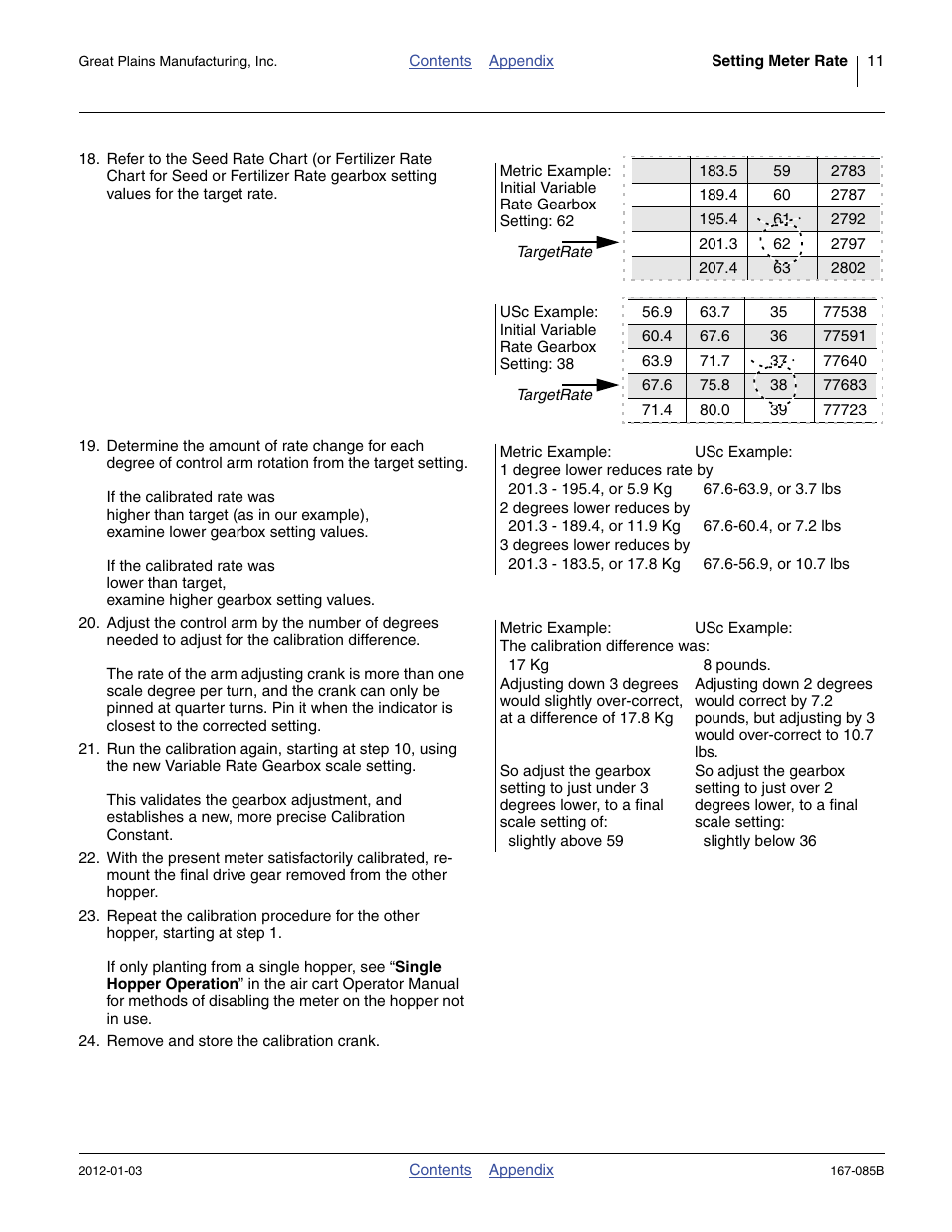 Step 22. otherwise | Great Plains NTA2007 Material Rate User Manual | Page 13 / 64