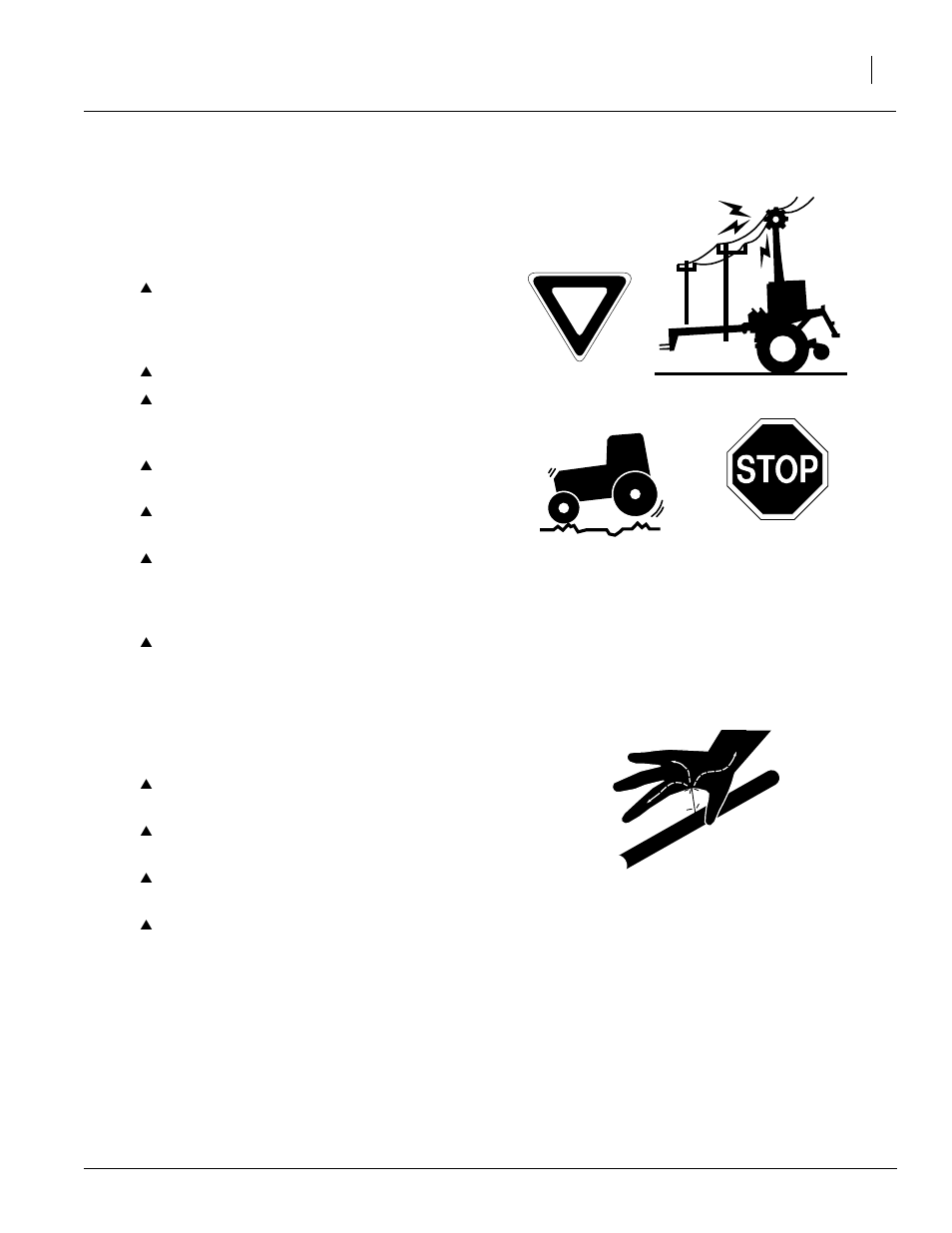 Transport machinery safely, Avoid high pressure fluids | Great Plains TSF660 Predelivery Manual User Manual | Page 5 / 18