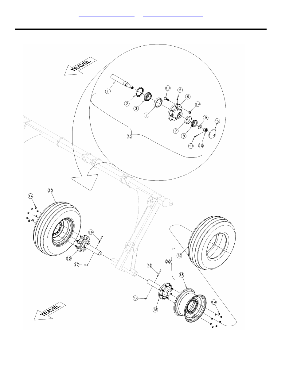 Section 3: transport, Transport assembly | Great Plains 1500TM Parts Manual User Manual | Page 20 / 62