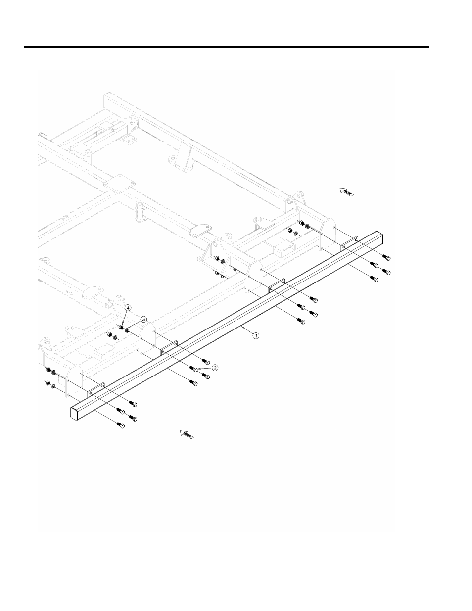 Drag mount assembly | Great Plains 1500TM Parts Manual User Manual | Page 48 / 62