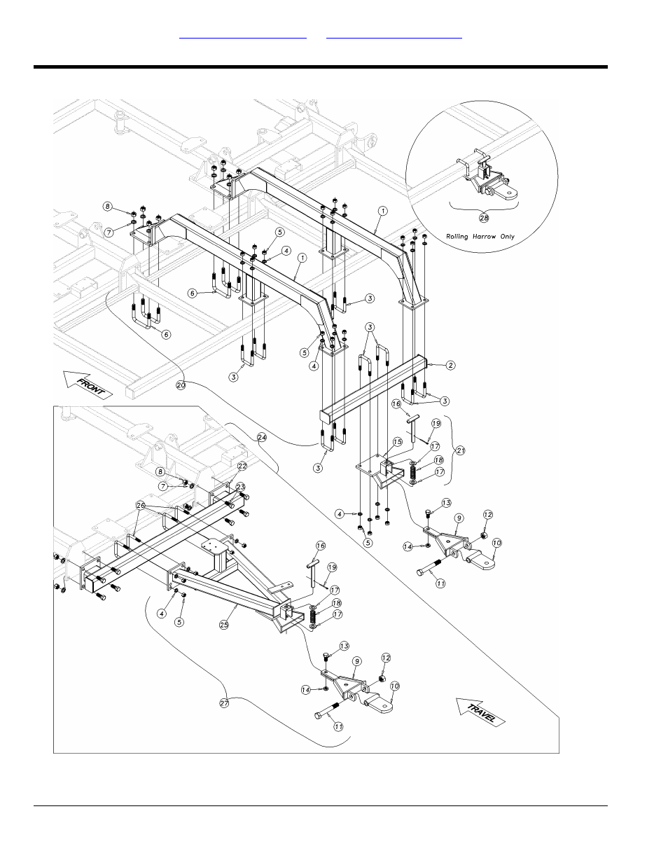 Ez hitch with slide flex tongue | Great Plains 1500TM Parts Manual User Manual | Page 50 / 62