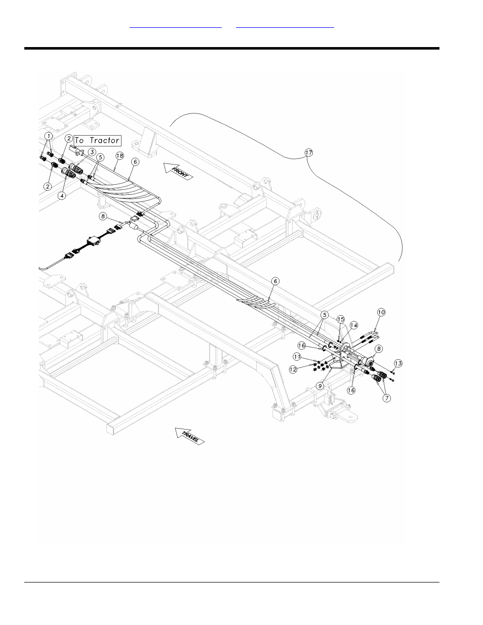 Rear hitch accessories (s/n gp-c3157h+) | Great Plains 1500TM Parts Manual User Manual | Page 54 / 62