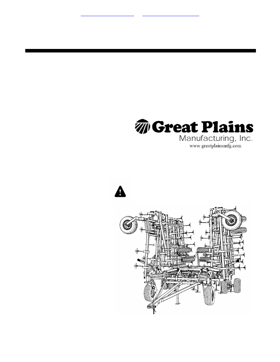 Great Plains 7560 Series VII Field Cultivator-Floating Hitch Parts Manual User Manual | 84 pages
