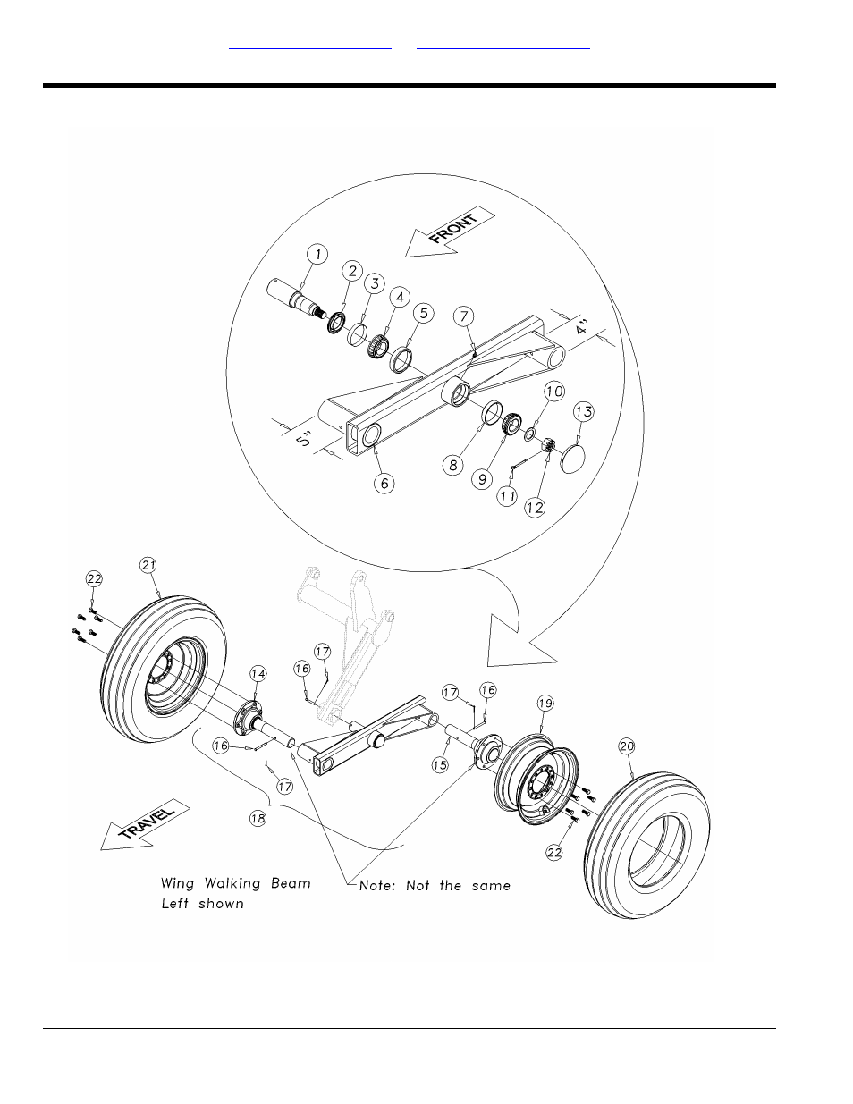 Outside wing walking beam assembly | Great Plains 7560 Series VII Field Cultivator-Floating Hitch Parts Manual User Manual | Page 26 / 84
