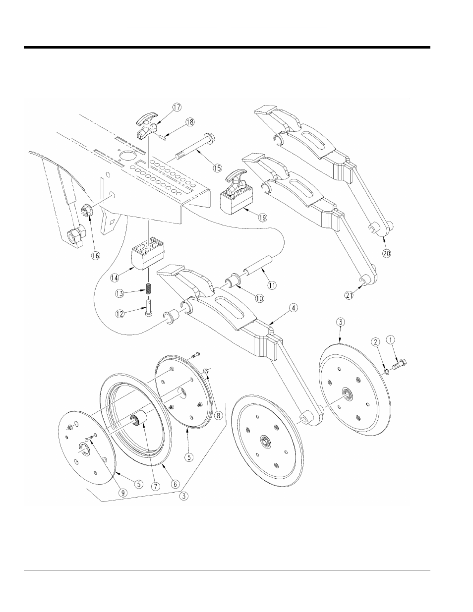 1 1/4" x 13 1/2" double press wheel | Great Plains 3N-4020 Parts Manua User Manual | Page 104 / 166