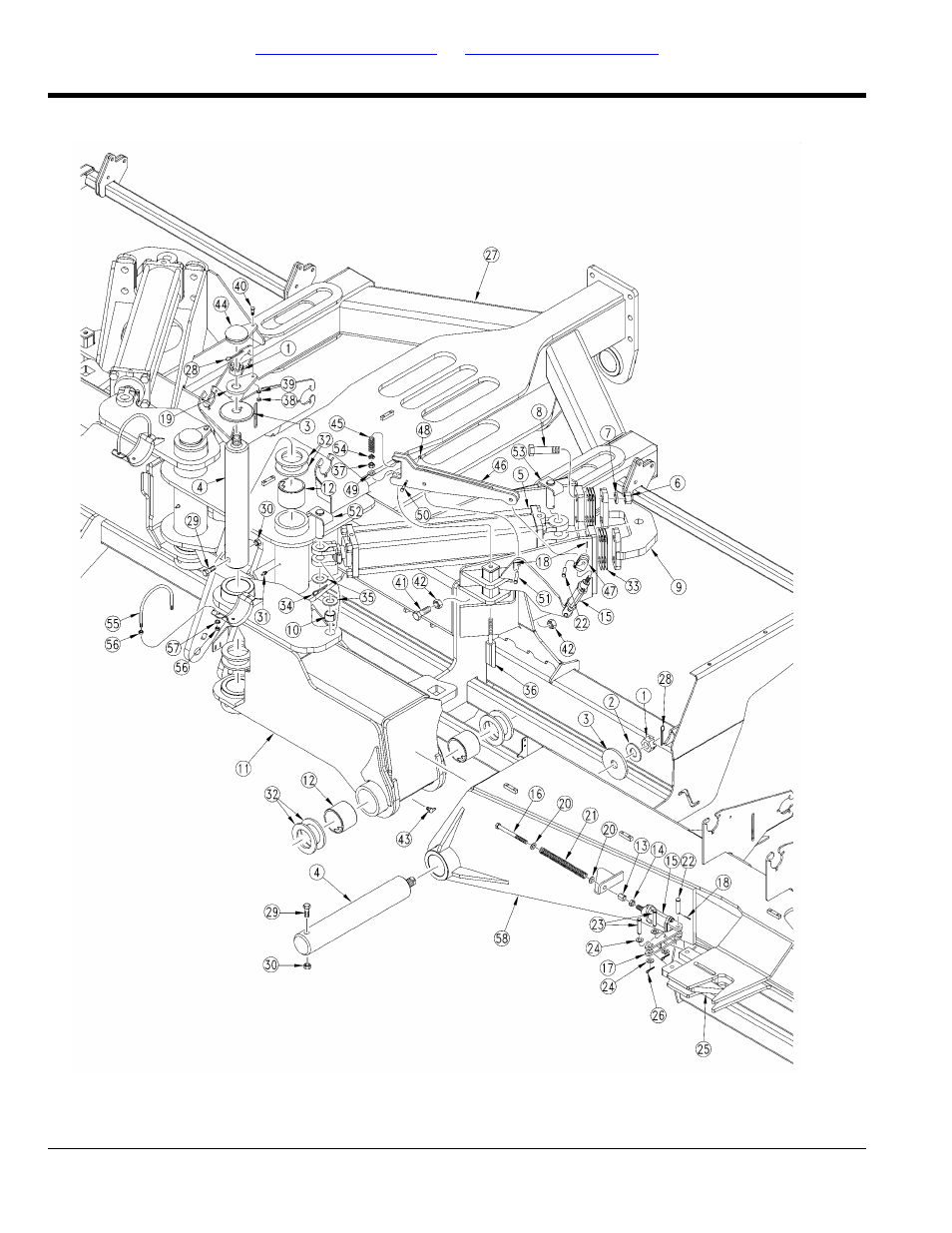 Wing to center frame | Great Plains 3N-4020 Parts Manua User Manual | Page 12 / 166