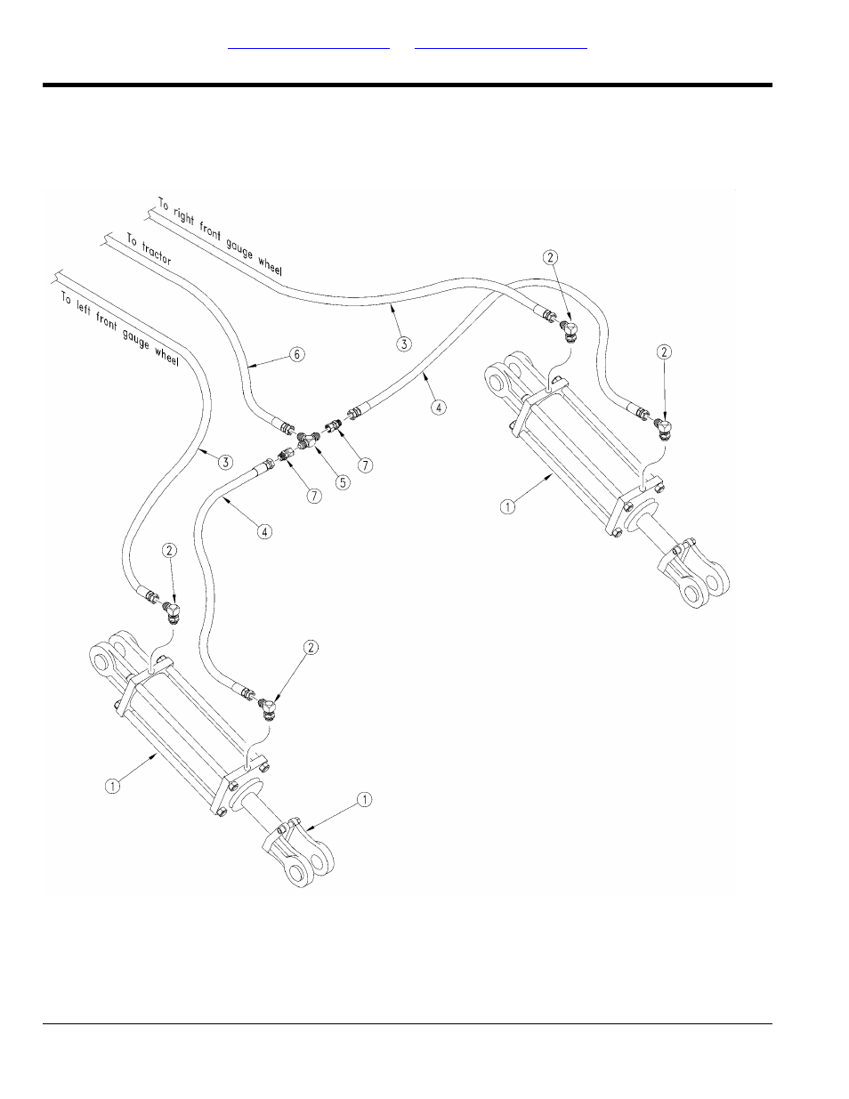 Rear axle hydraulics | Great Plains 3N-4020 Parts Manua User Manual | Page 124 / 166