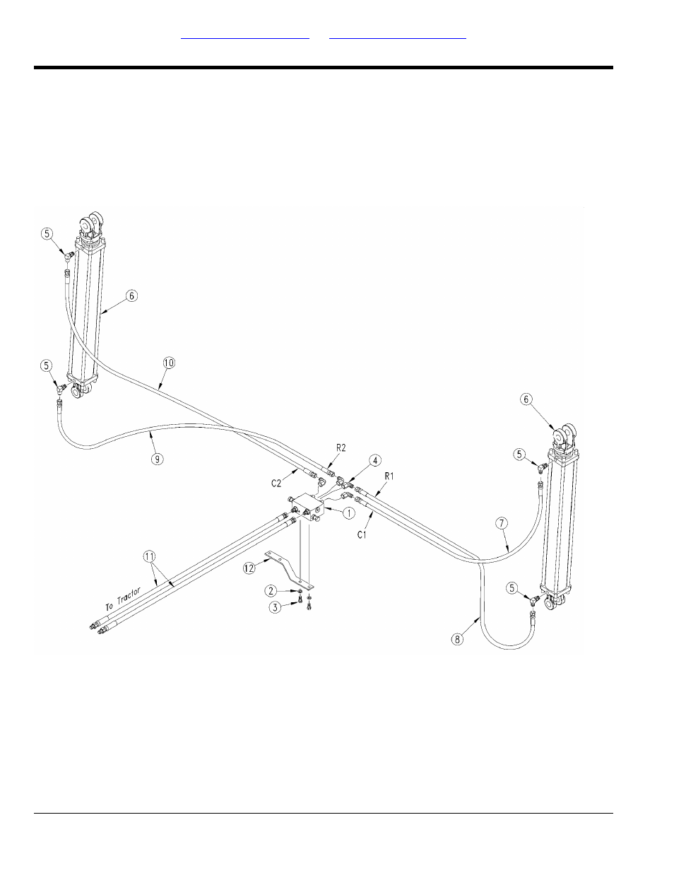 Dual marker hydraulics | Great Plains 3N-4020 Parts Manua User Manual | Page 154 / 166
