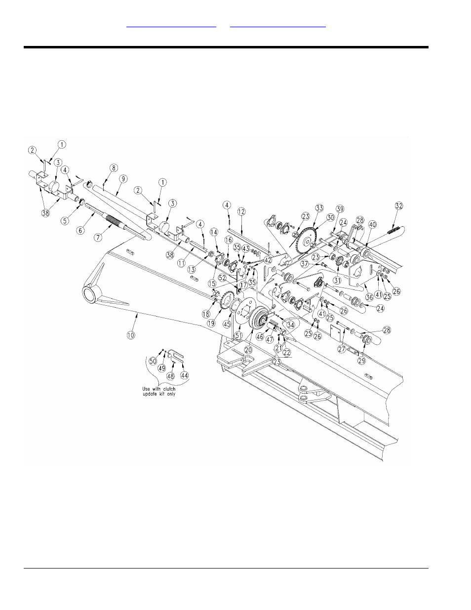 Wing drive, Table of contents part number index wing drive | Great Plains 3N-4020 Parts Manua User Manual | Page 40 / 166