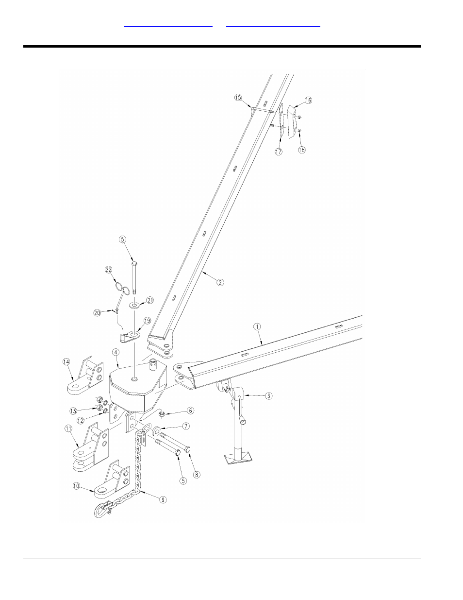 Tongue and frame, Hitch to tongue, Selected models | Great Plains 3N-4020 Parts Manua User Manual | Page 8 / 166