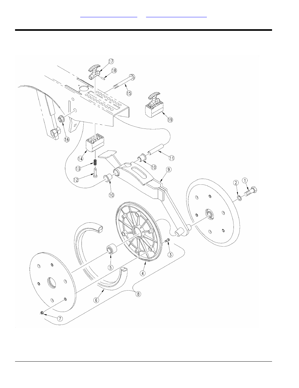 1" x 12" double "v" press wheel (part 1) | Great Plains 3N-4020 Parts Manua User Manual | Page 96 / 166