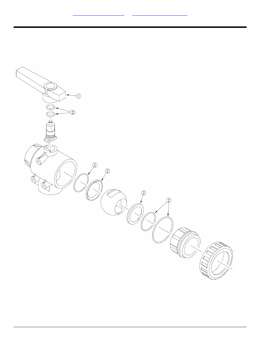 Single union ball valve (829-052c) | Great Plains PT1230 Parts Manual User Manual | Page 116 / 146