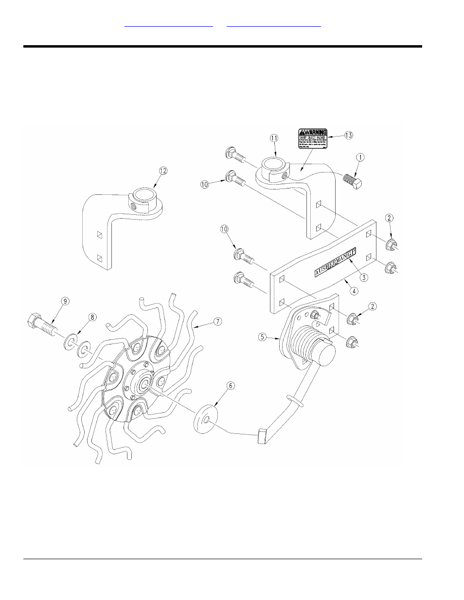 Terra tine row cleaner | Great Plains PT1230 Parts Manual User Manual | Page 126 / 146