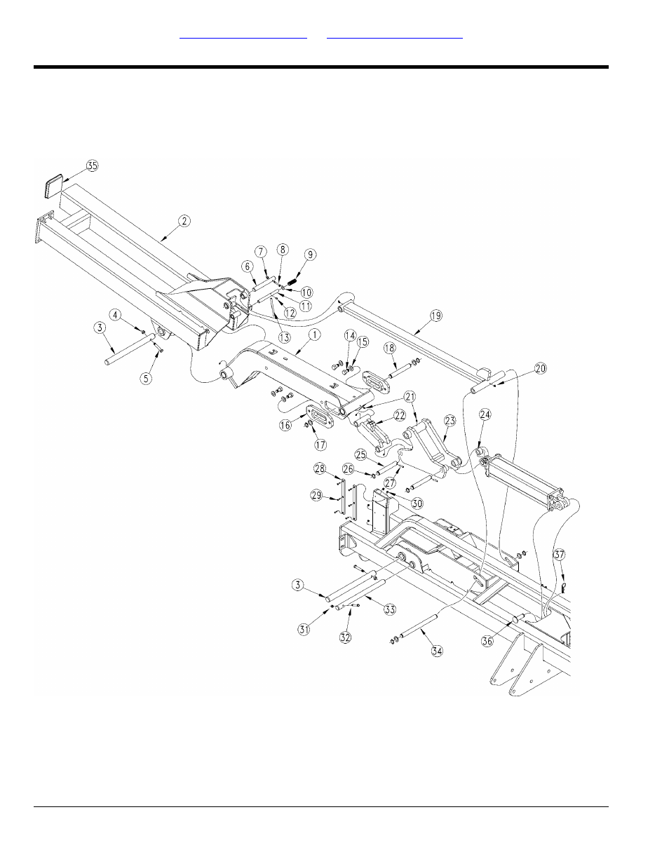 Wing assembly (s/n aa1062+) | Great Plains PT1230 Parts Manual User Manual | Page 14 / 146