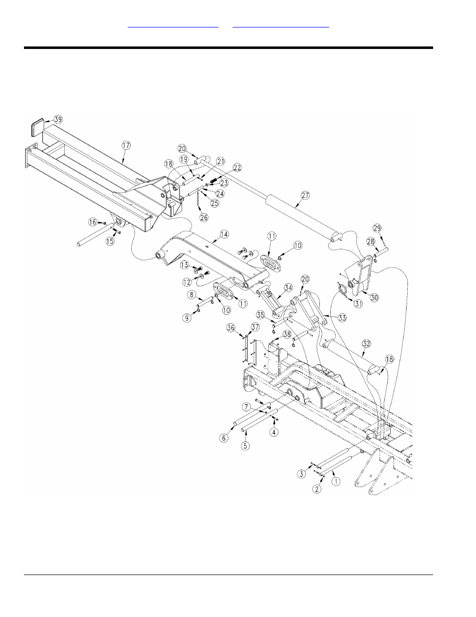 Wing assembly (s/n aa1061-) | Great Plains PT1230 Parts Manual User Manual | Page 16 / 146