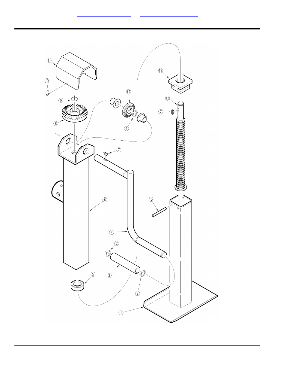 Jack assembly (401-078k) | Great Plains PT1230 Parts Manual User Manual | Page 8 / 146