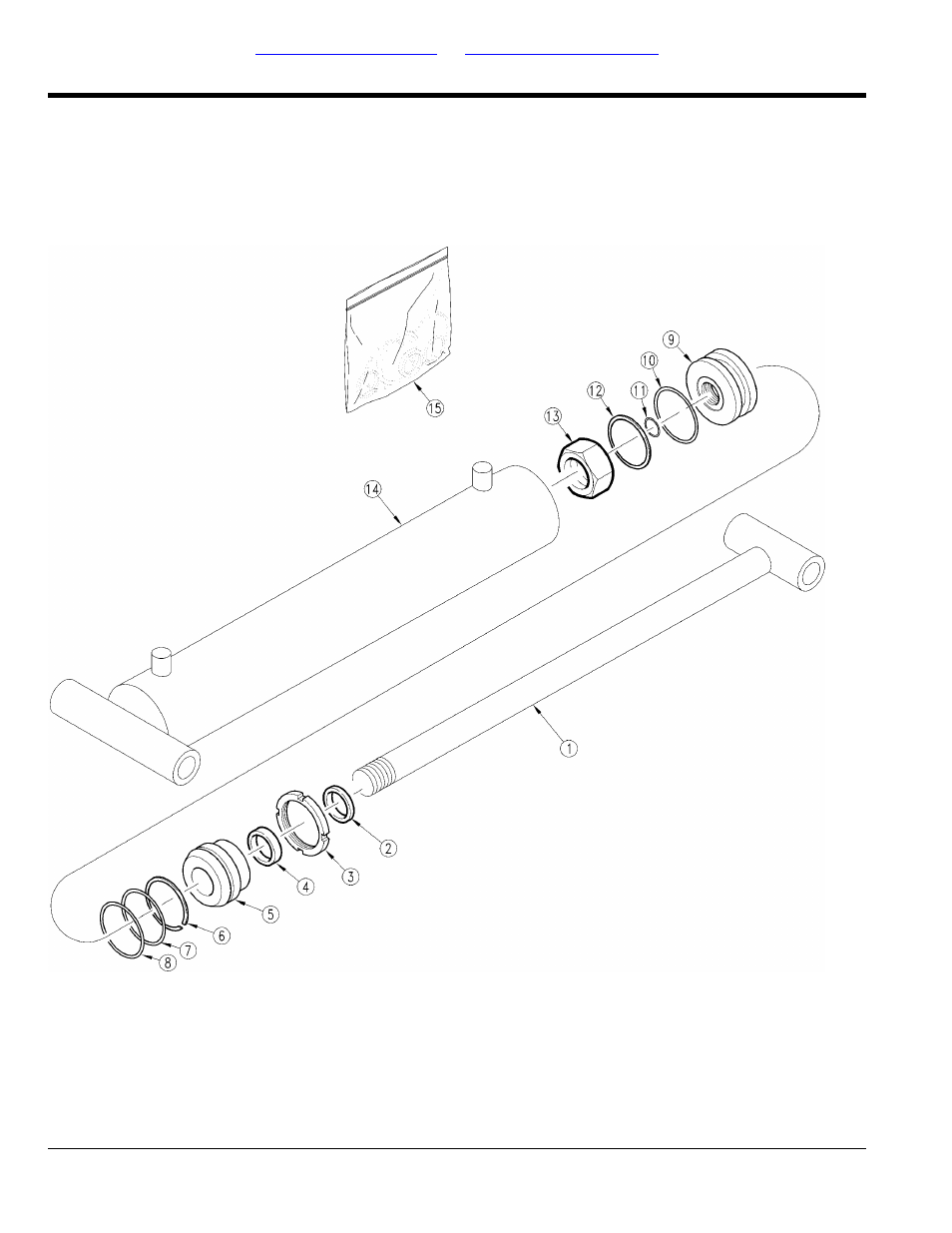 Energy hydraulic cylinder assembly (810-321c) (s/n, Aa1061-) | Great Plains PT1230 Parts Manual User Manual | Page 84 / 146