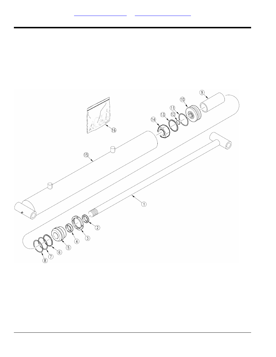 Energy hydraulic cylinder assembly (810-322c) (s/n, Aa1061-) | Great Plains PT1230 Parts Manual User Manual | Page 86 / 146