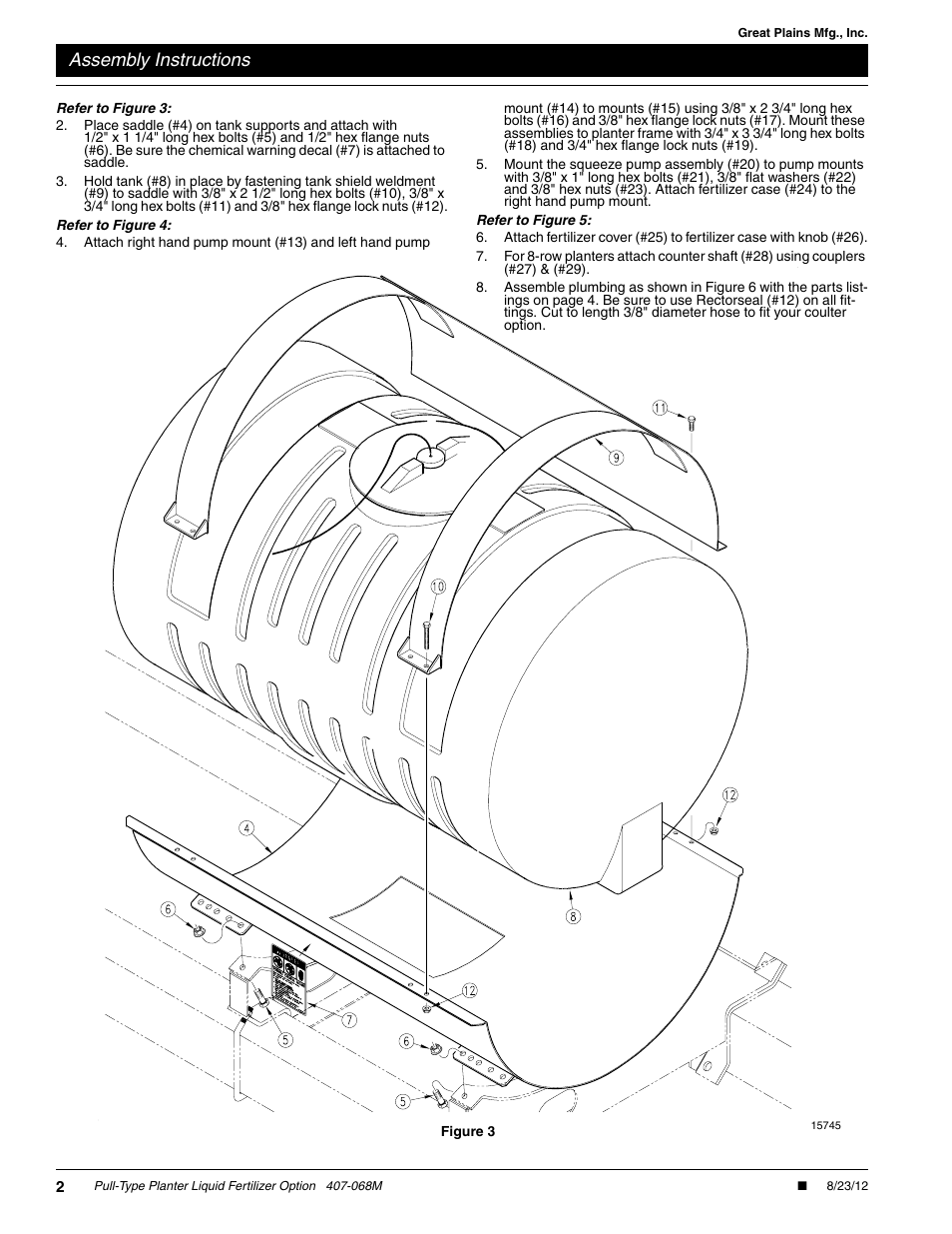 Assembly instructions | Great Plains PL8030 User Manual | Page 2 / 7
