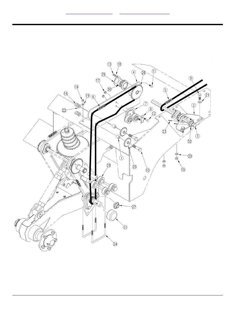 Small seeds drive and fertilizer (option) | Great Plains 2420F Parts Manual User Manual | Page 52 / 154