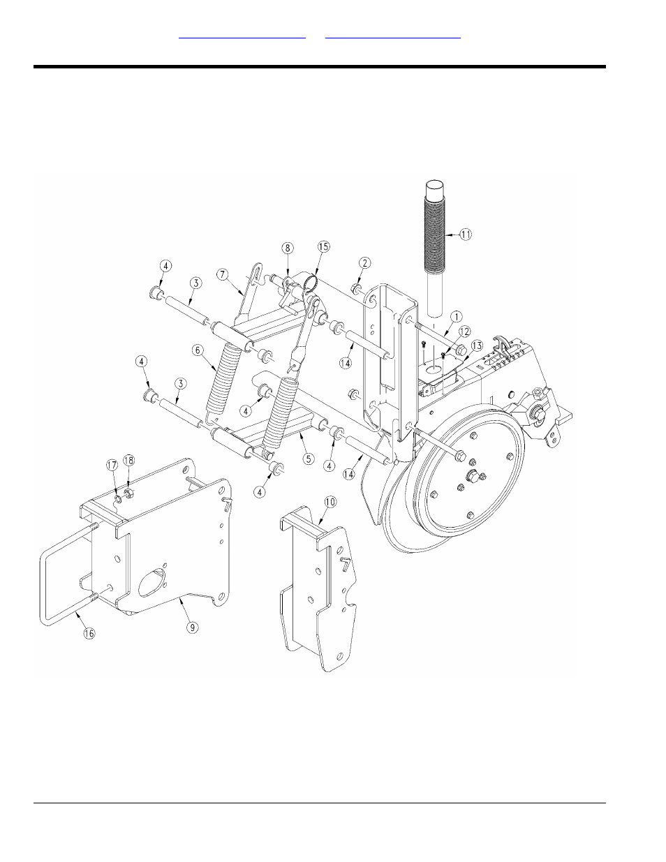 Openers, 20 series opener arms & mounts | Great Plains 2420F Parts Manual User Manual | Page 56 / 154