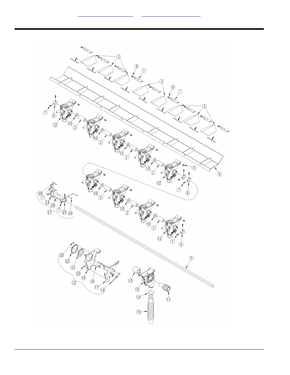 15 ft feeder cup channel (rh 10") | Great Plains 2420F Parts Manual User Manual | Page 88 / 154