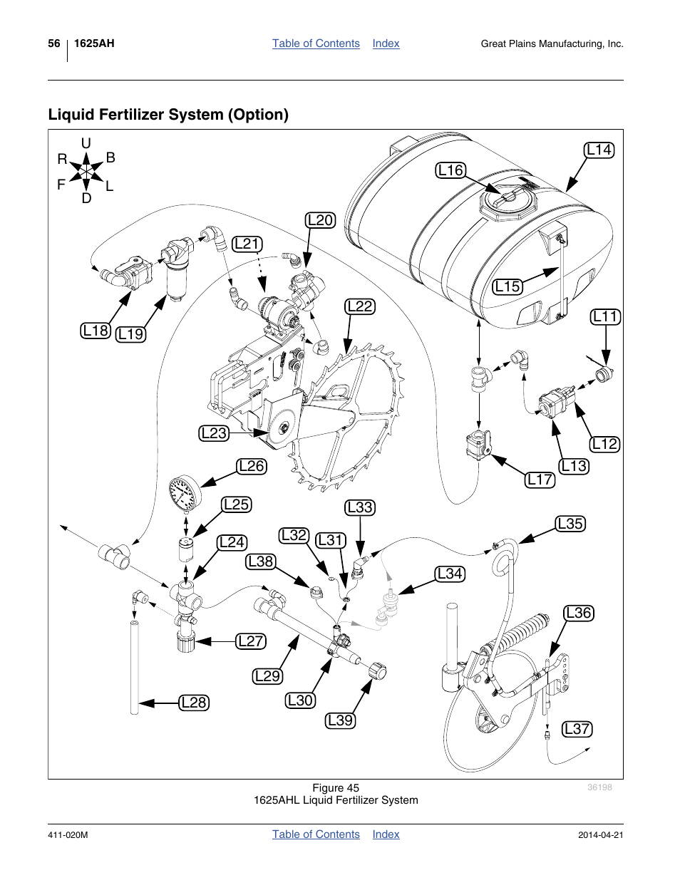 Figure 45, Refer to figure 45 | Great Plains 1625AHL Operator Manual User Manual | Page 60 / 176