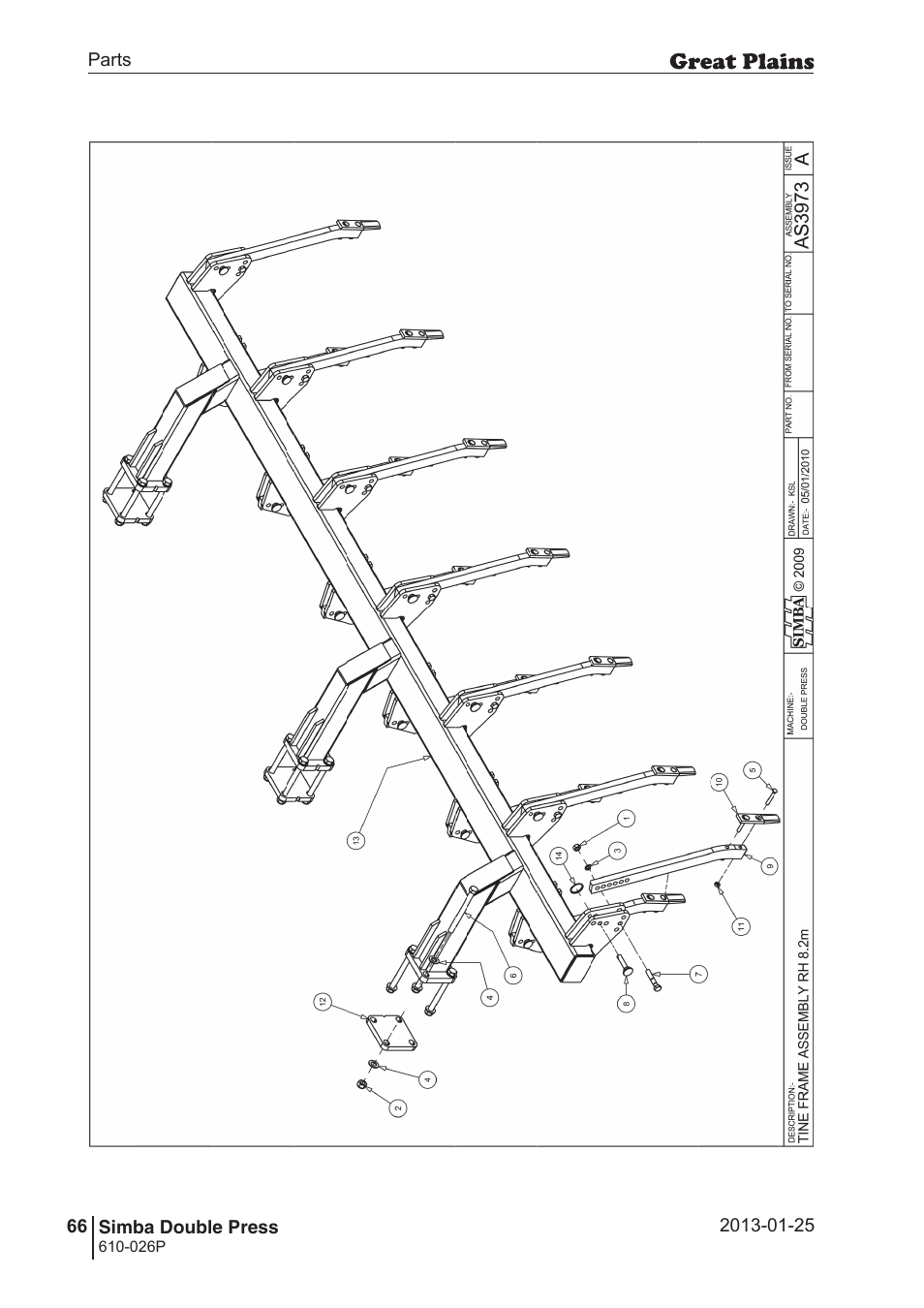 Great Plains Simba Double Press Operator Manual User Manual | Page 66 / 100