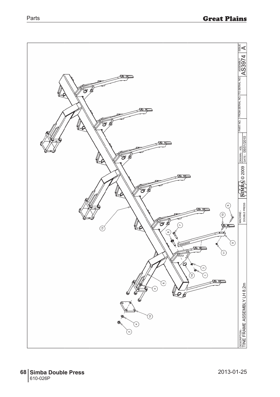 Great Plains Simba Double Press Operator Manual User Manual | Page 68 / 100