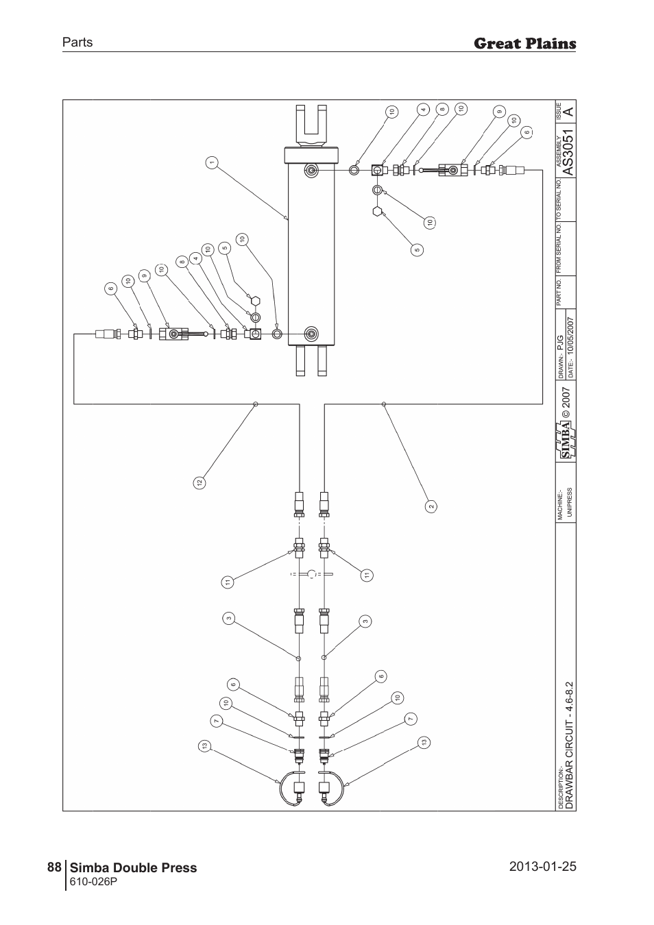 Great Plains Simba Double Press Operator Manual User Manual | Page 88 / 100