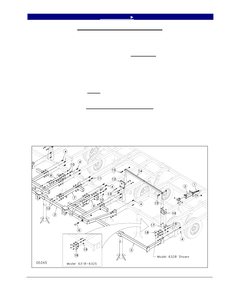 Brace bar and wing brace assembly, Wing fold bracket assembly | Great Plains 6328 Series VII Field Cultivator-Floating Hitch Operator Manual User Manual | Page 19 / 41